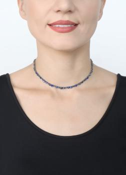 Dark Blue - Water Cascade necklace - Konplott